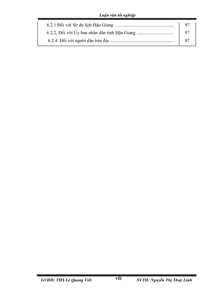 image for page Đánh giá nhu cầu của du khách đối với du lịch hậu giang và những giải pháp thu hút khách đến hậu giang