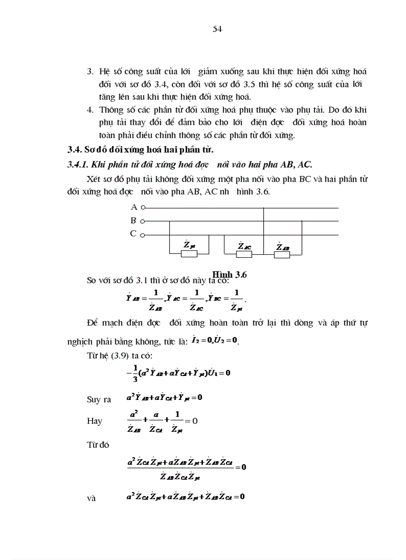 image for page Đối xứng hoá lưới điện phân phối