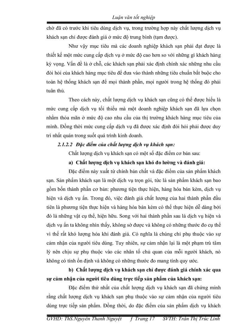 image for page Đánh giá sự hài lòng của khách hàng về chất lượng dịch vụ của khách sạn ninh kiều 2 thành phố cần thơ