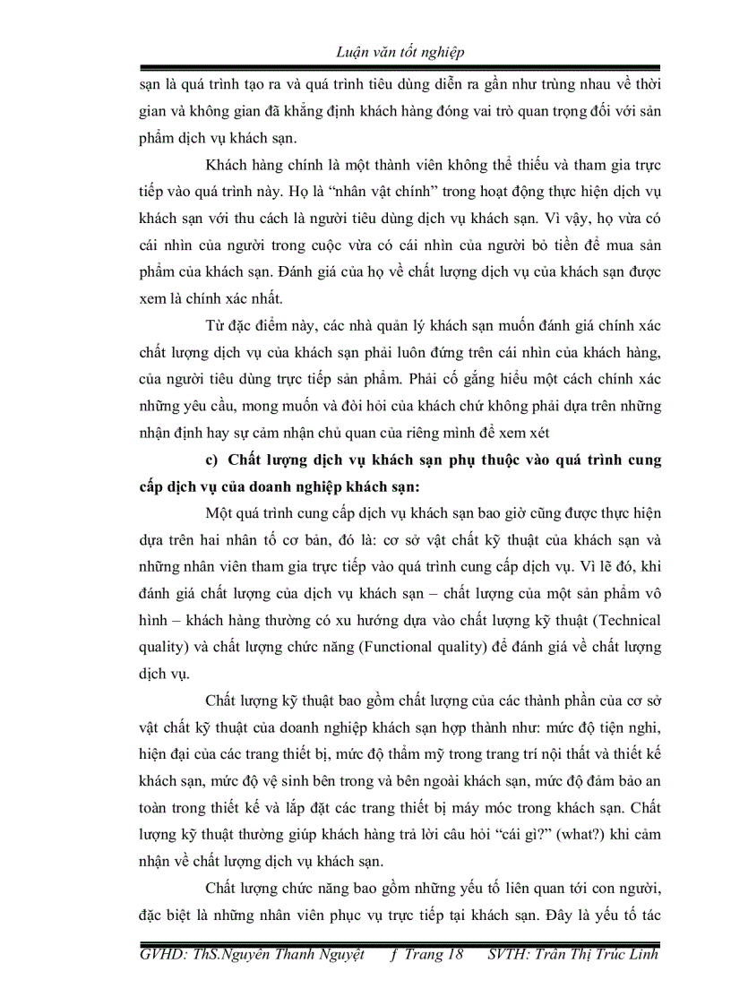 image for page Đánh giá sự hài lòng của khách hàng về chất lượng dịch vụ của khách sạn ninh kiều 2 thành phố cần thơ