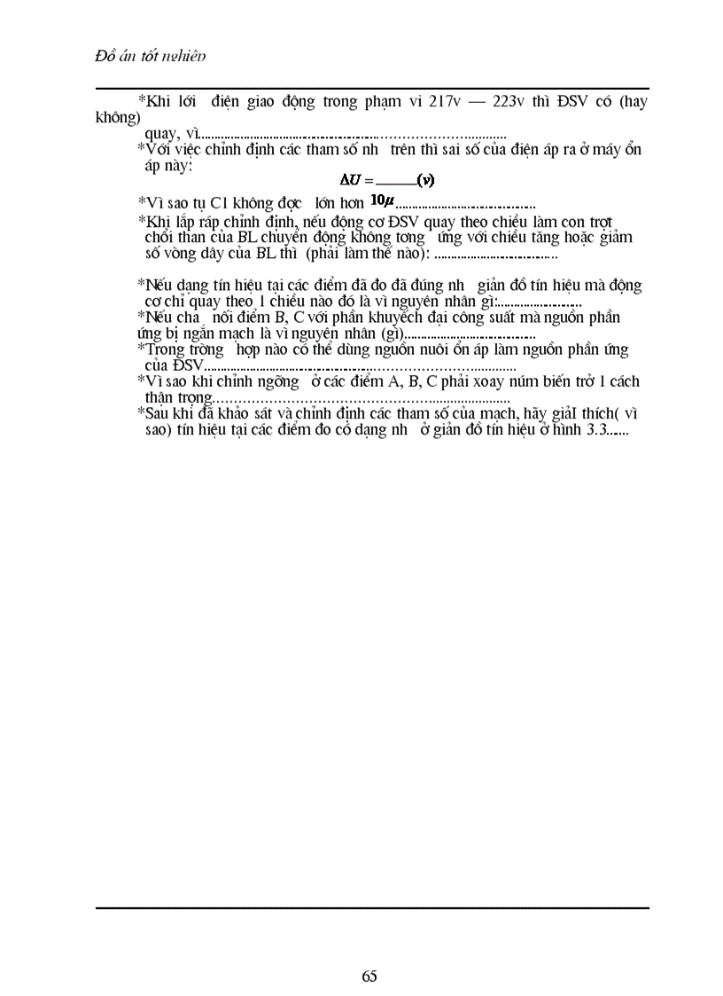 image for page Thiết kế bộ thực hành ổn áp xoay chiều theo nguyên tắc biến áp