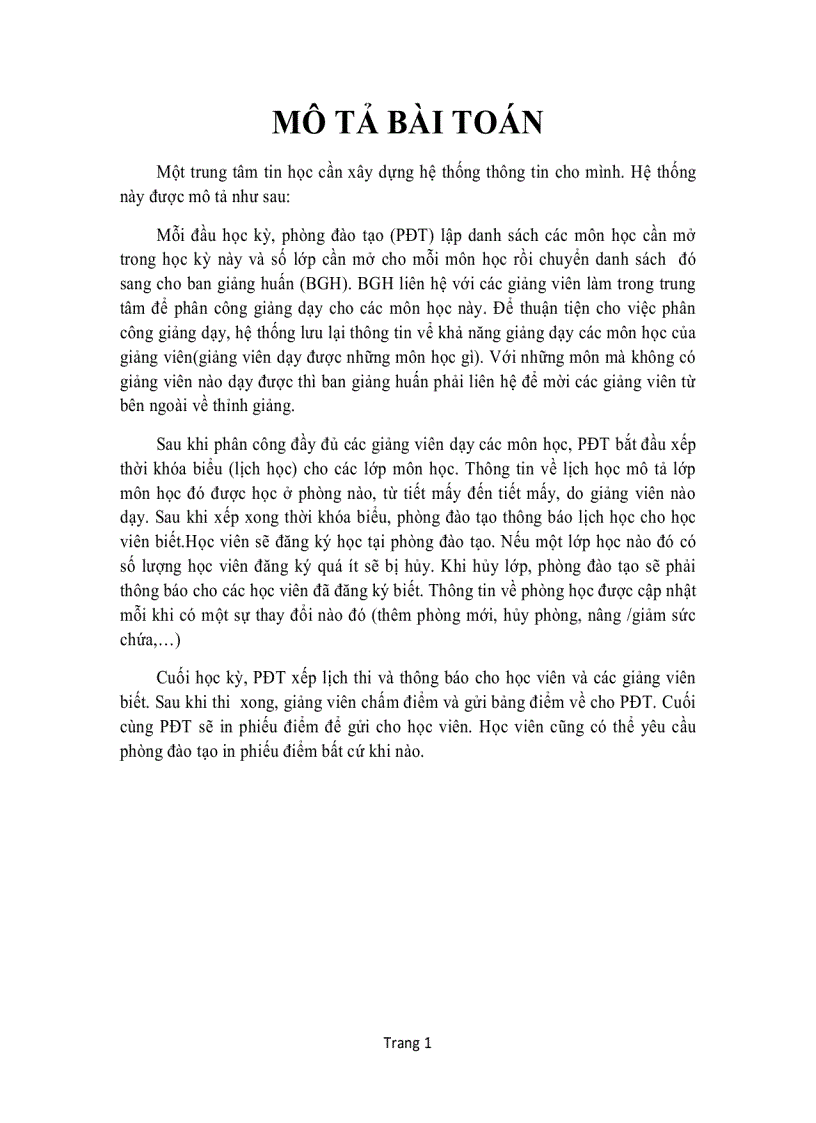 image for page Phân tích và thiết kế hệ thống thông tin cho một trung tâm tin học thực hiện bởi sv bkhn