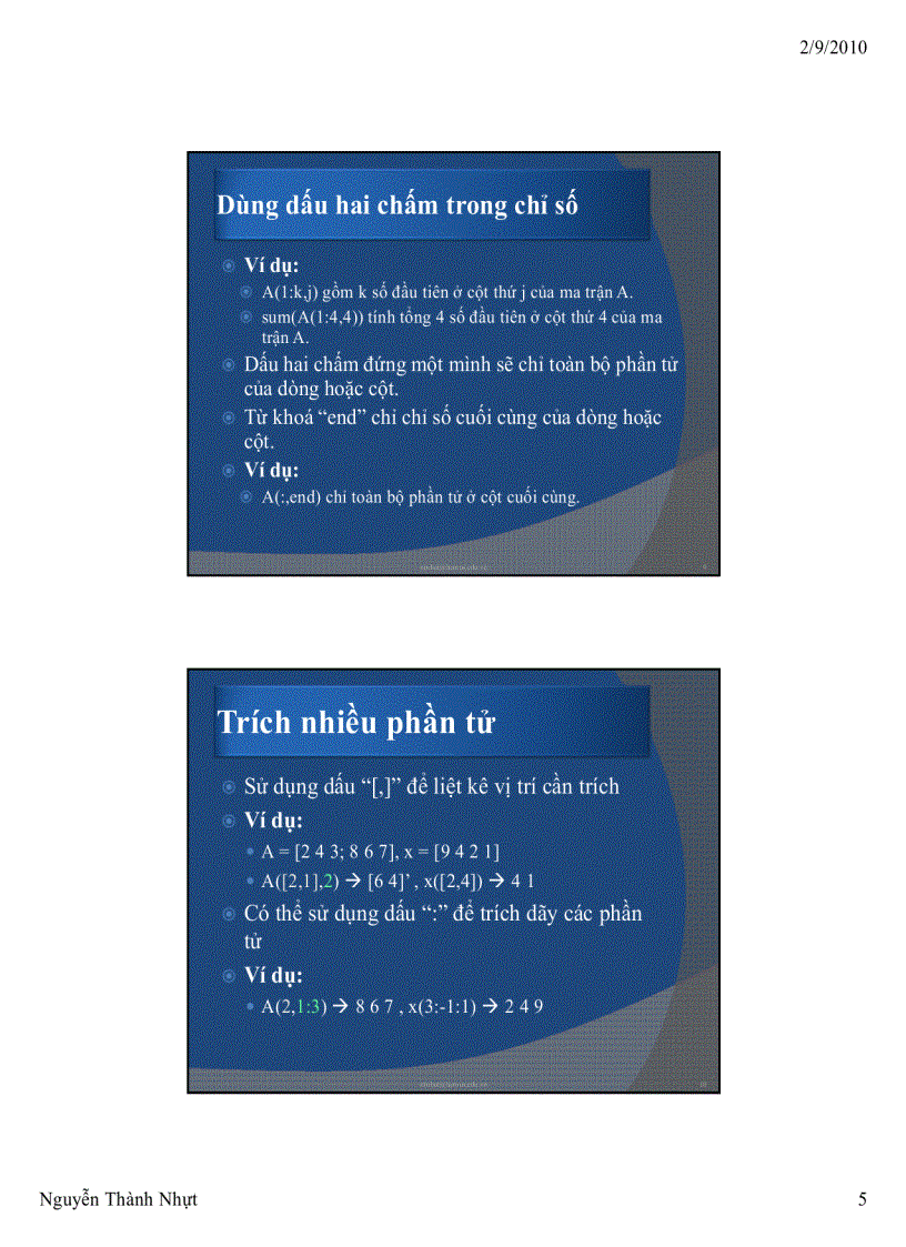 image for page Tài liệu matlab ma trận