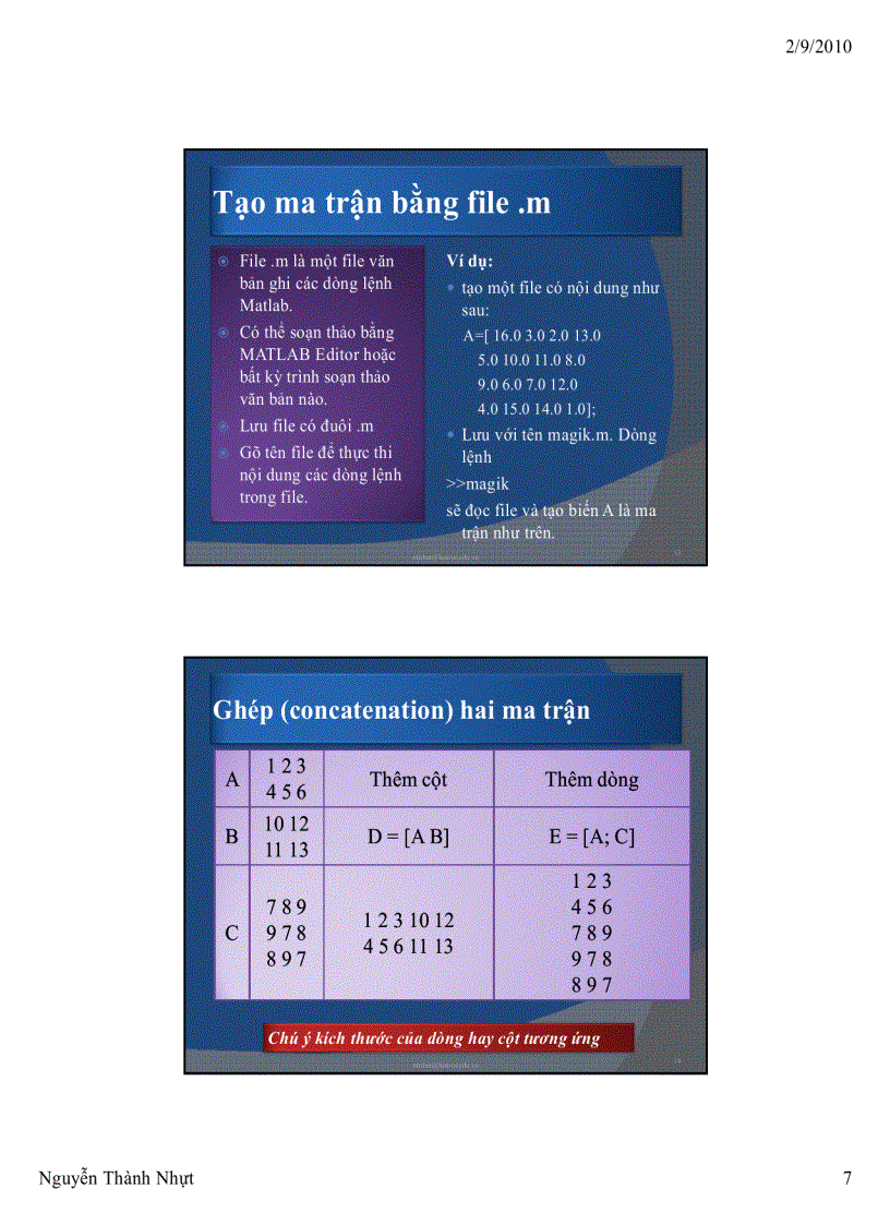 image for page Tài liệu matlab ma trận
