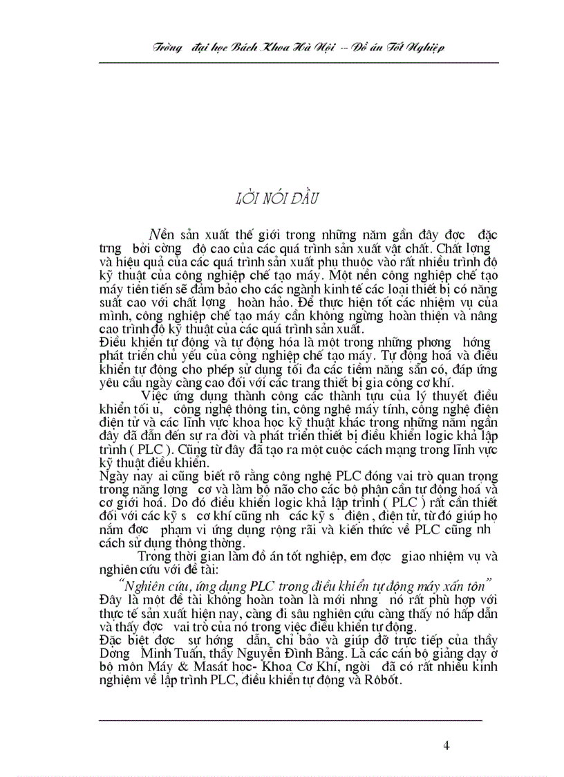 image for page Ứng dụng plc trong việc điều khiển tự động cho máy xấn tôn tại nhà máy khoá minh khai hn