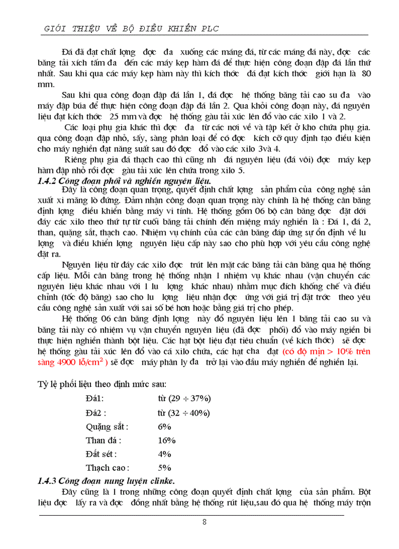 image for page Nghiên cứu hệ thống cân băng định lượng trong nhà máy sản xuất xi măng lò đứng