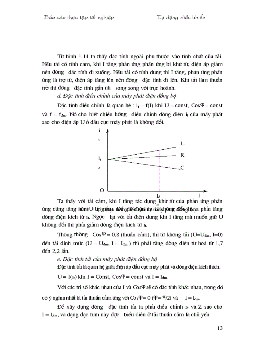 image for page Hệ thống tự kích và tự ổn định điện áp của máy phát điện đang vận hành theo công suất khác nhau