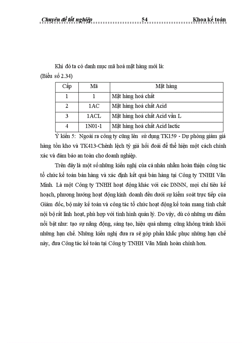 image for page Tổ chức hạch toán kế toán bán hàng và xác định kết quả kinh doanh tại Công ty TNHH Văn Minh