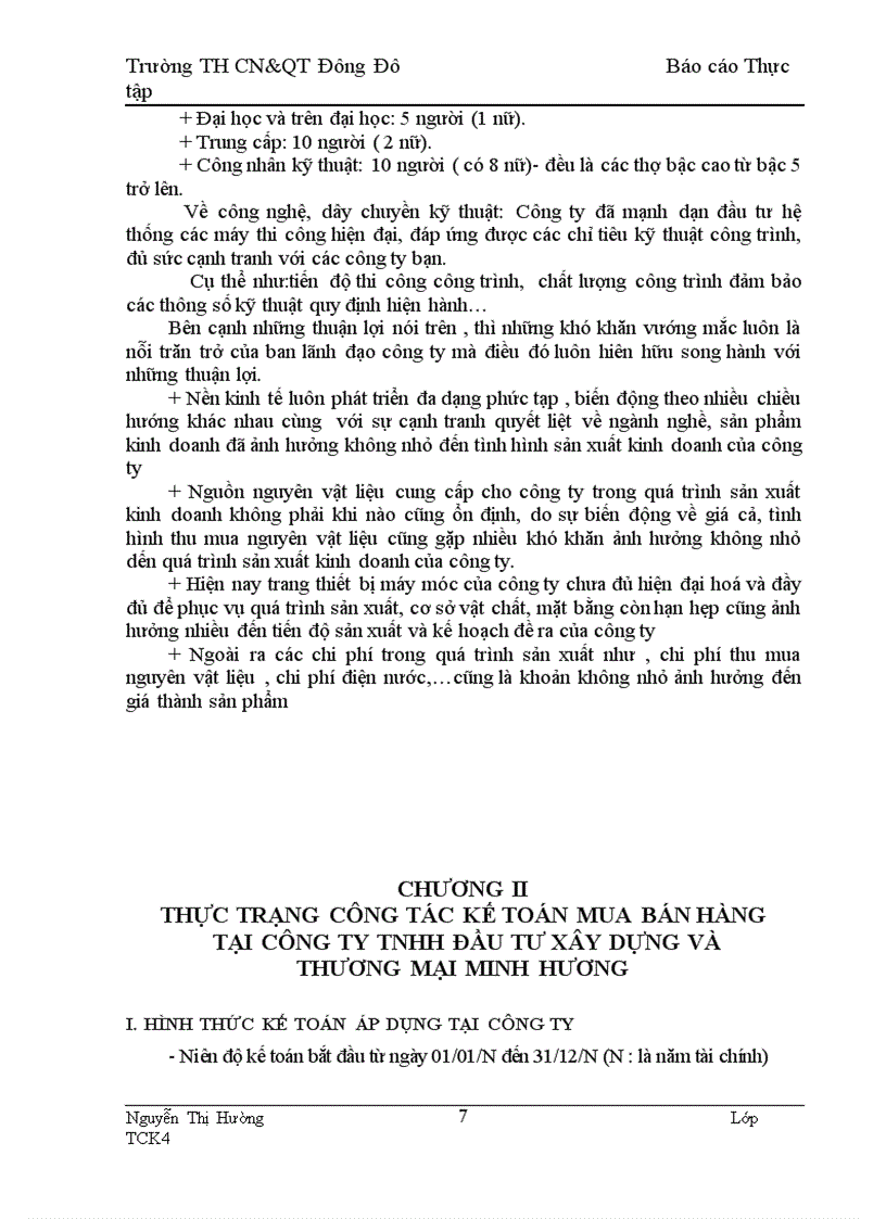 image for page Báo cáo thực tập tại TNHH ĐẦU TƯ XÂY DỰNG THƯƠNG MẠI MINH HƯƠNG