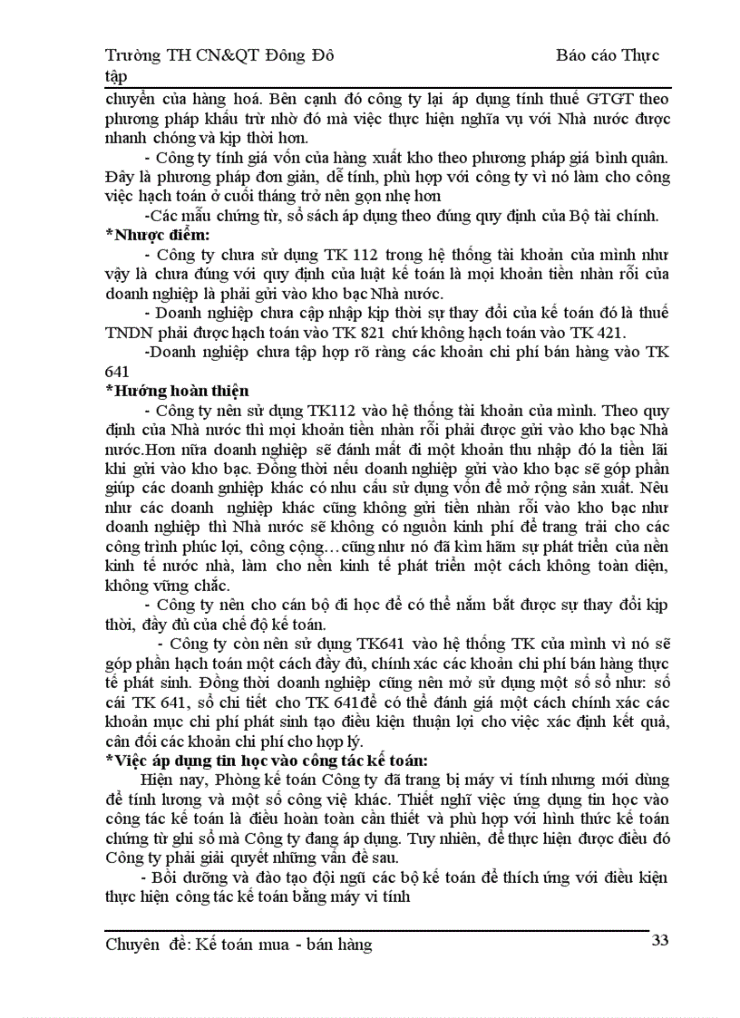 image for page Báo cáo thực tập tại TNHH ĐẦU TƯ XÂY DỰNG THƯƠNG MẠI MINH HƯƠNG