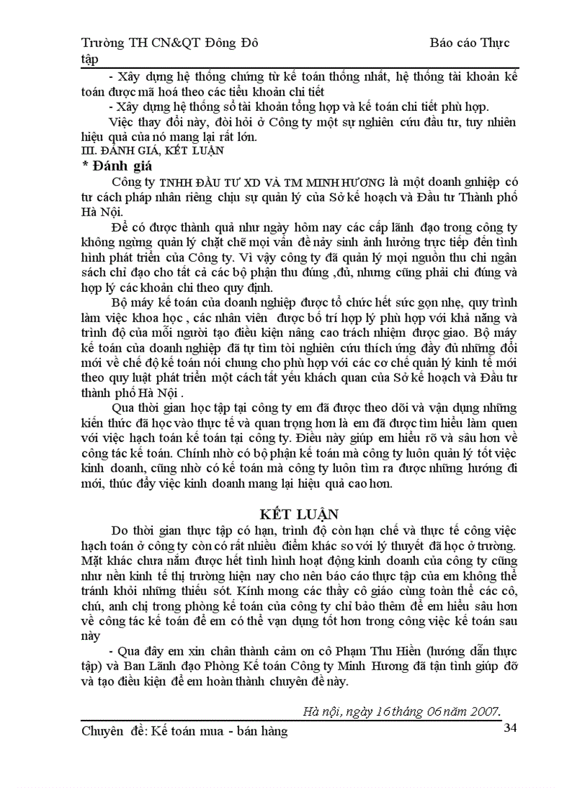 image for page Báo cáo thực tập tại TNHH ĐẦU TƯ XÂY DỰNG THƯƠNG MẠI MINH HƯƠNG