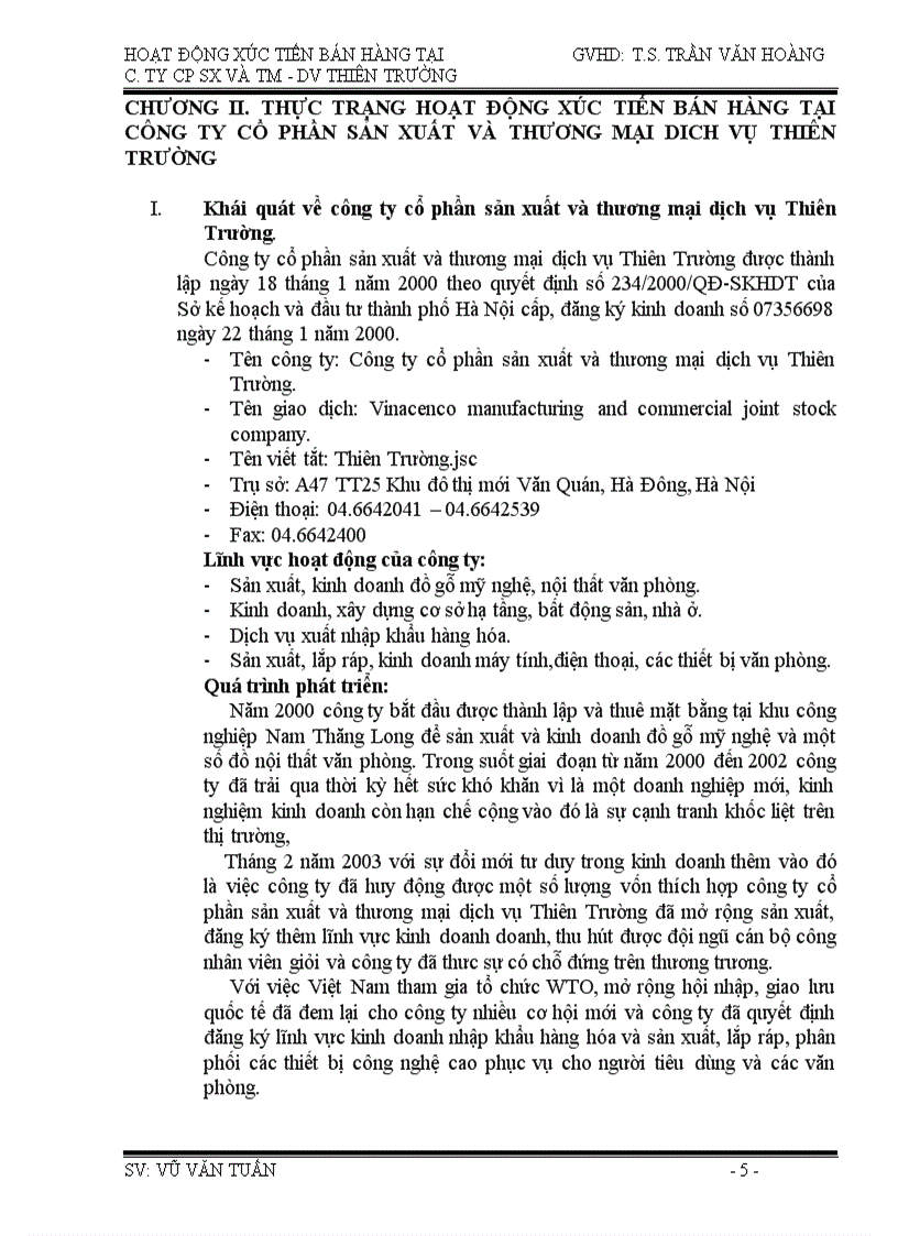 image for page Hoạt động xúc tiến bán hàng ở công ty cổ phần sản xuất và thương mại dịch vụ Thiên Trường