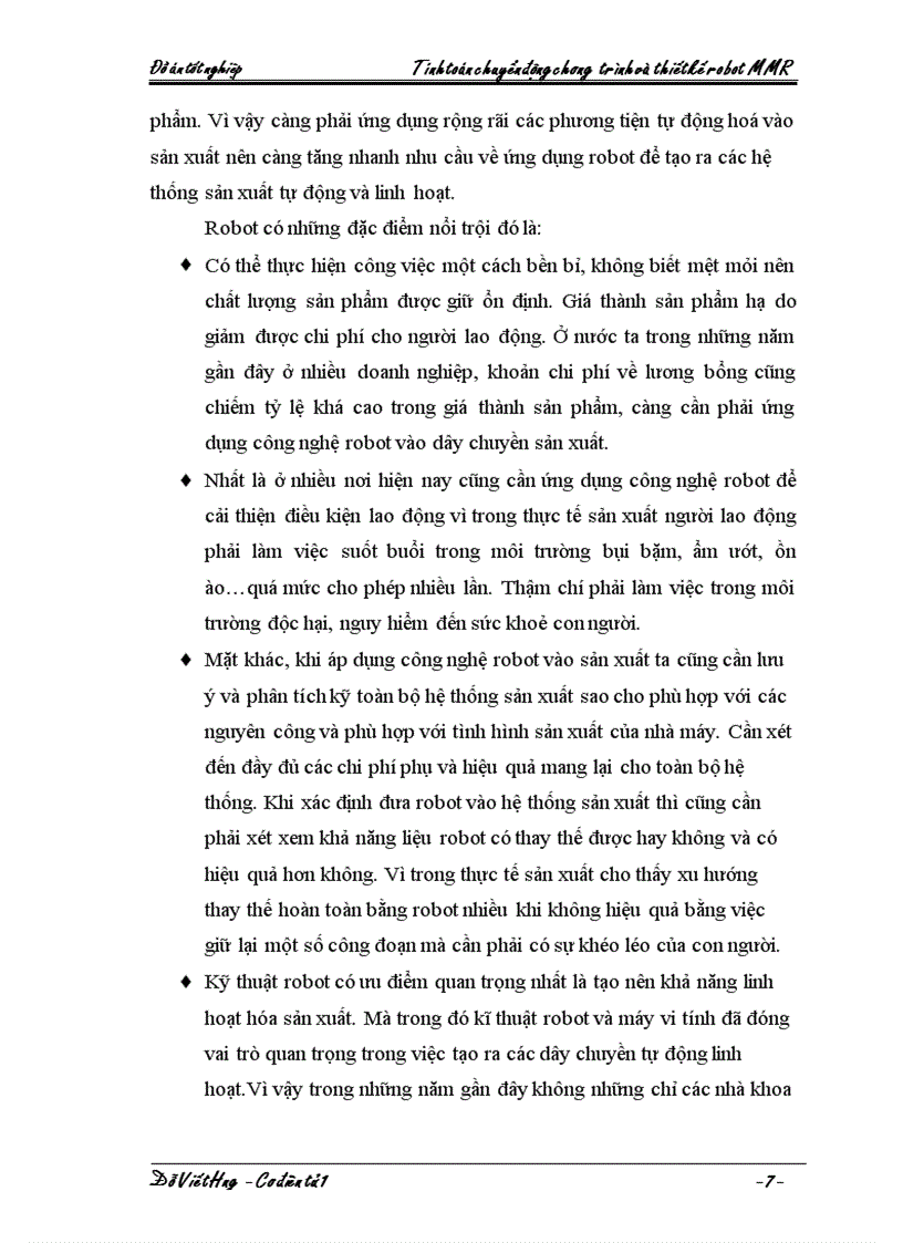 image for page Tính toán chuyển động và thiết kế robot mmr