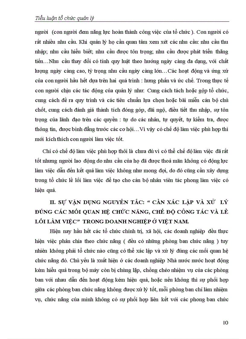 image for page Cần xác lập và xử lý đúng các mối quan hệ chức năng chế độ công tác và lề lối làm việc