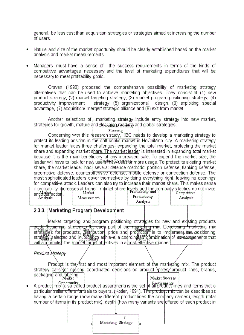 image for page Developing marketing strategy A case study of the international beverage company in hochiminh city vietnam
