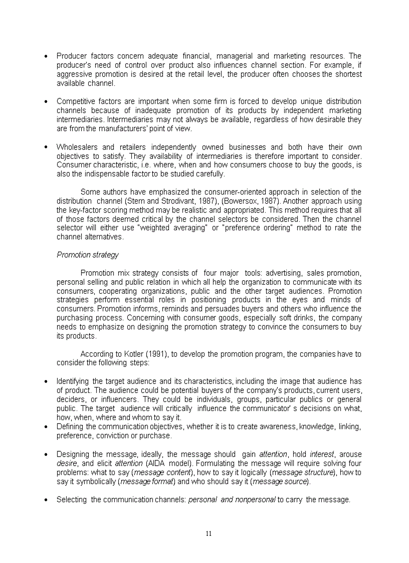 image for page Developing marketing strategy A case study of the international beverage company in hochiminh city vietnam