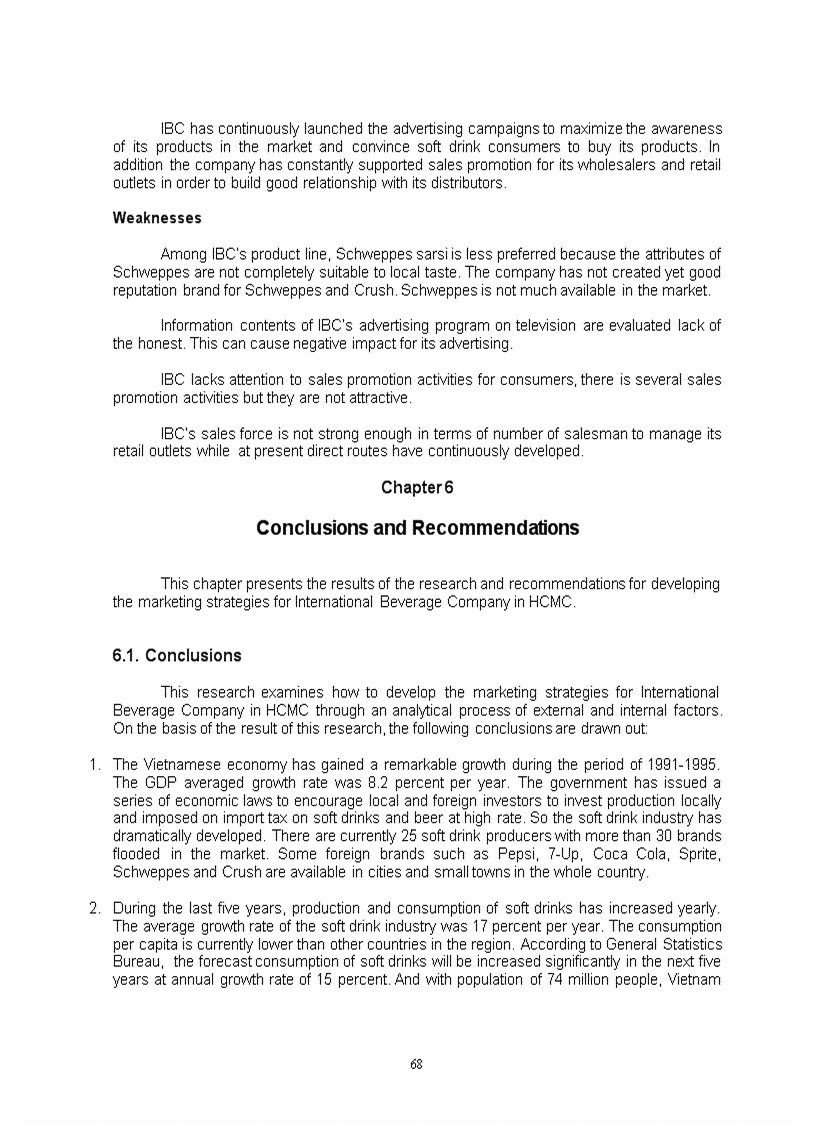 image for page Developing marketing strategy A case study of the international beverage company in hochiminh city vietnam