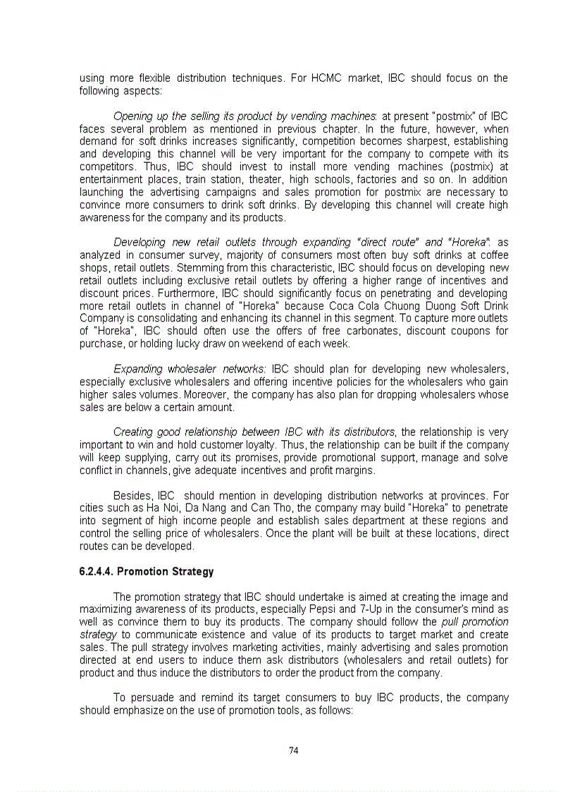 image for page Developing marketing strategy A case study of the international beverage company in hochiminh city vietnam