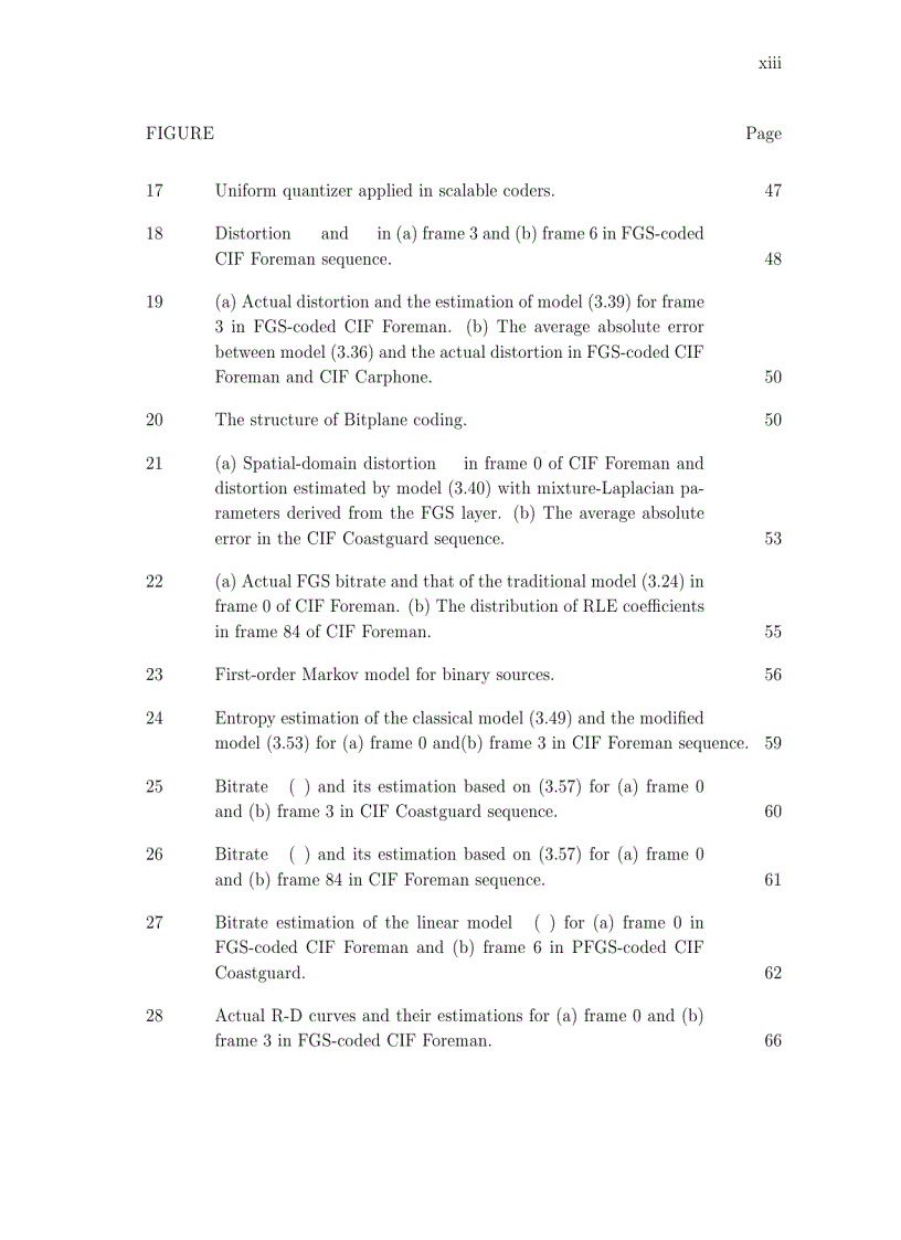image for page Luận văn tiến sĩ khoa học Rate Distortion Analysis and Traffic Modelling of Scalable Video Coders