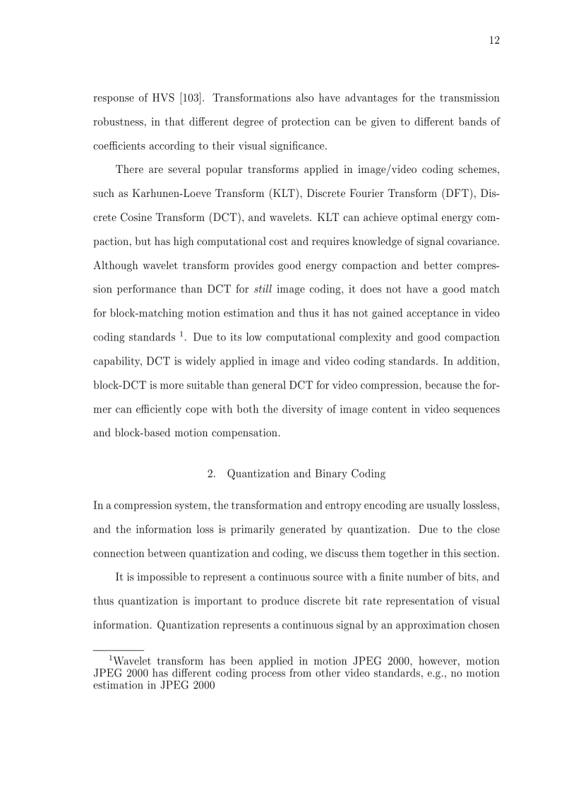 image for page Luận văn tiến sĩ khoa học Rate Distortion Analysis and Traffic Modelling of Scalable Video Coders