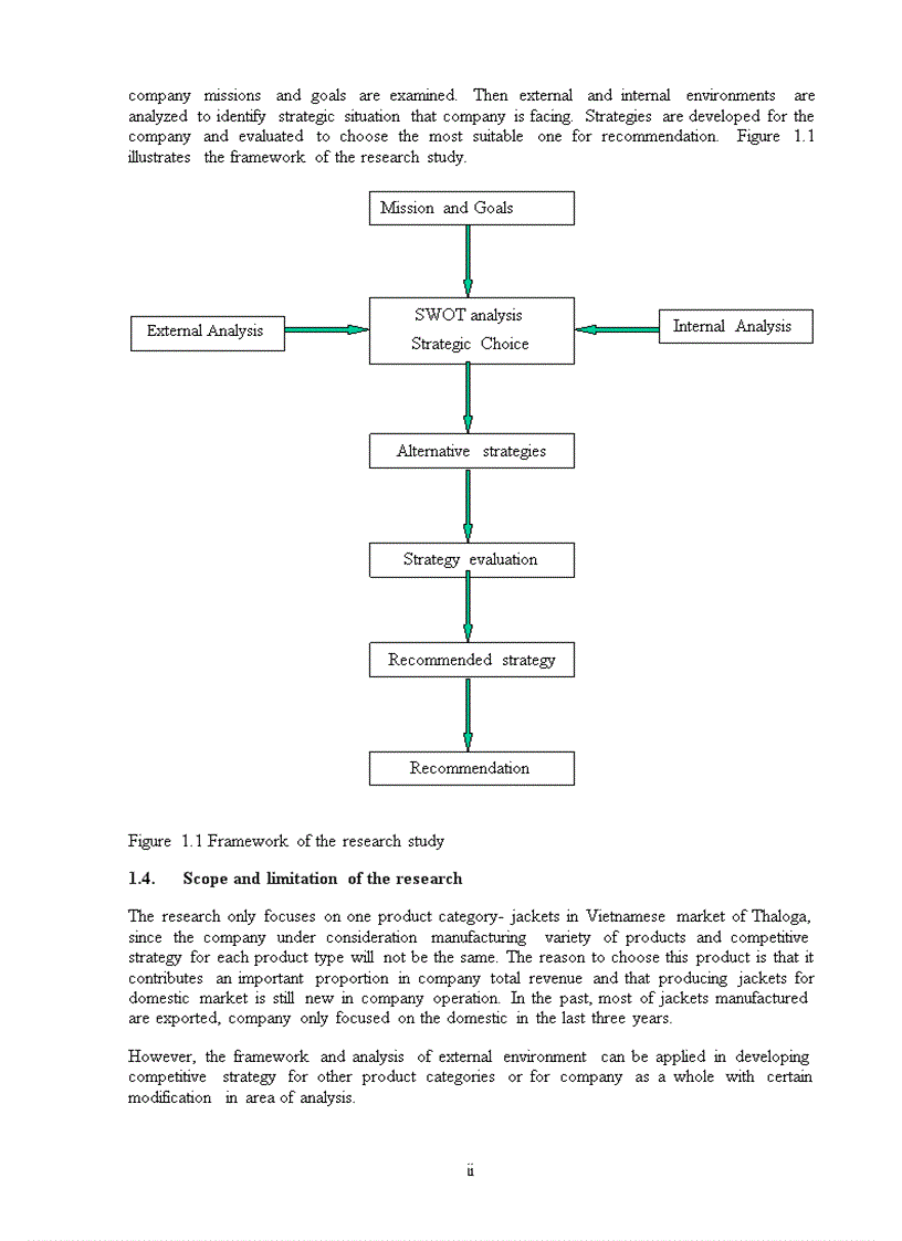 image for page Developing a competitive strategy A case study of the thanglong garment company in hanoi vietnam