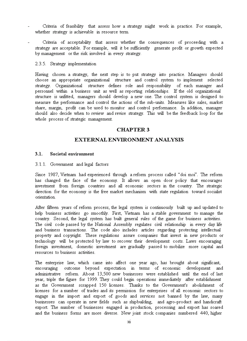 image for page Developing a competitive strategy A case study of the thanglong garment company in hanoi vietnam