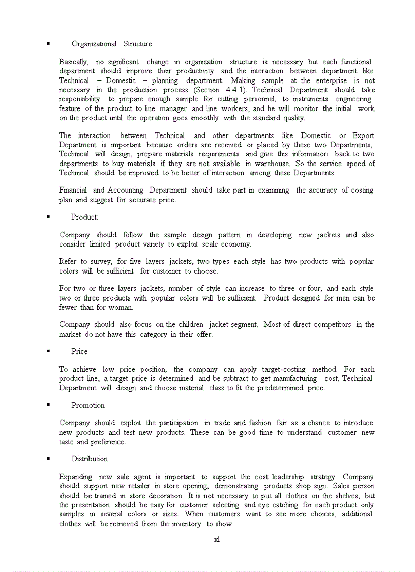 image for page Developing a competitive strategy A case study of the thanglong garment company in hanoi vietnam