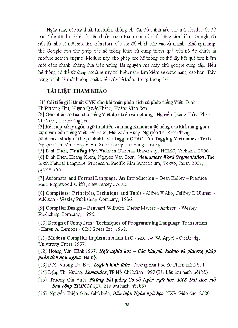 image for page Luận văn Xây dựng ứng dụng phân tích chữ nghĩa trong tìm kiếm tài liệu trực tuyến
