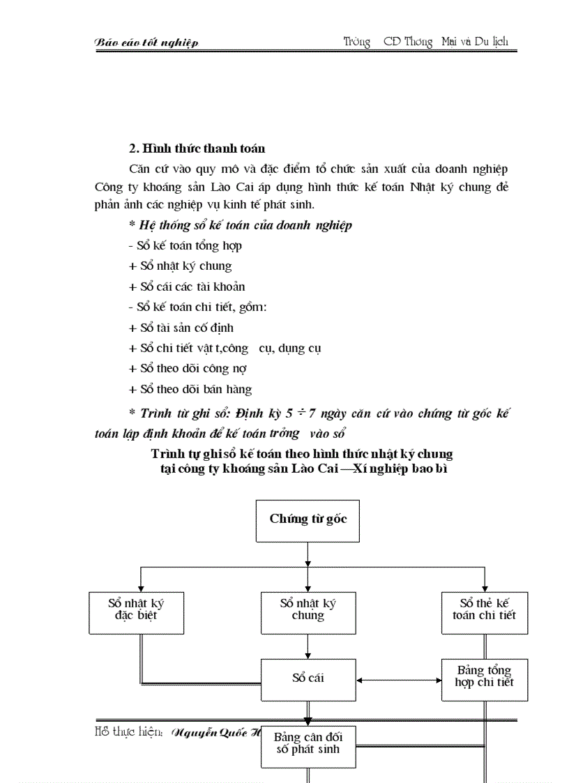 image for page Báo cáo thực tập kế toán Tiền lương và các khoản trích theo lương ở Công ty khoáng sản Lào Cai xí nghiệp bao bì