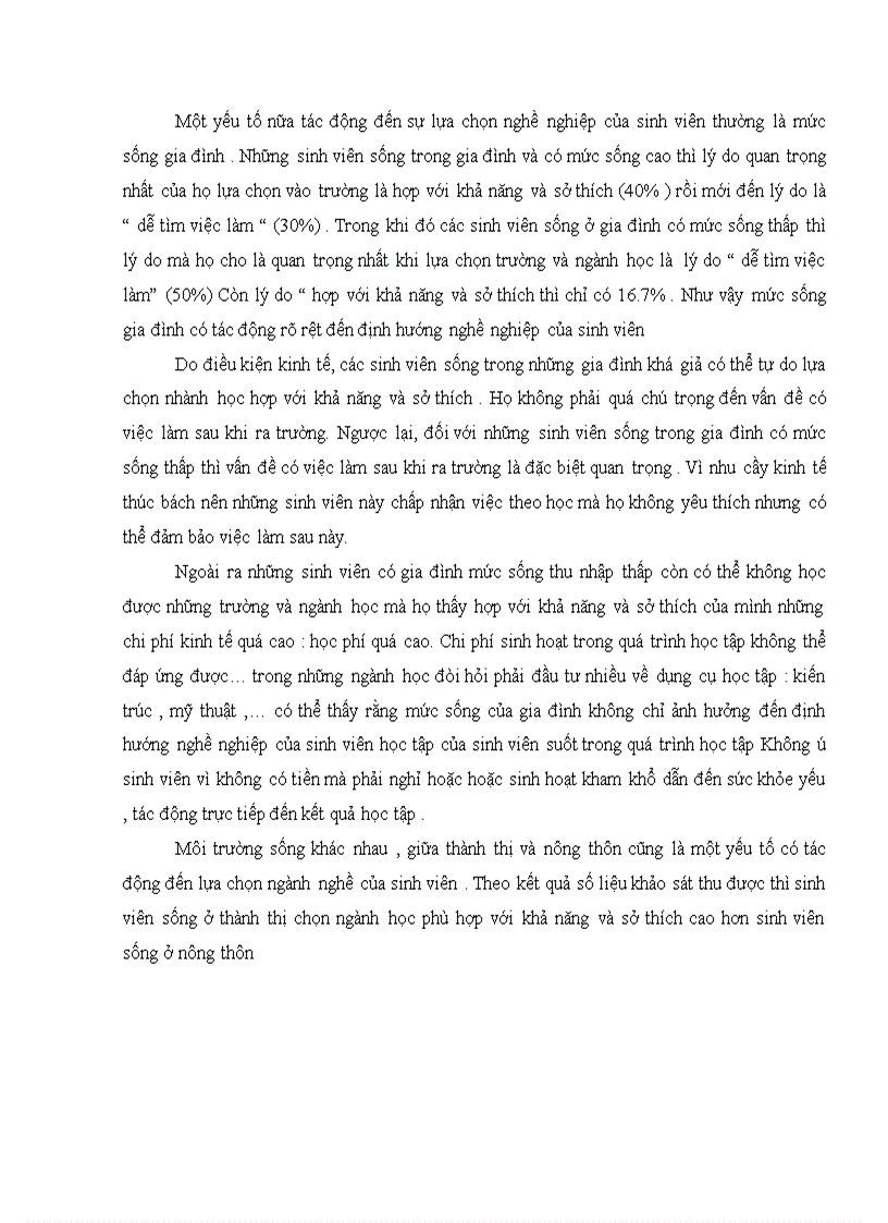 image for page Các yếu tố tác động đến việc định hướng nghề nghiệp cho sinh viên hiện nay nghiên cứu 5 trường ĐH