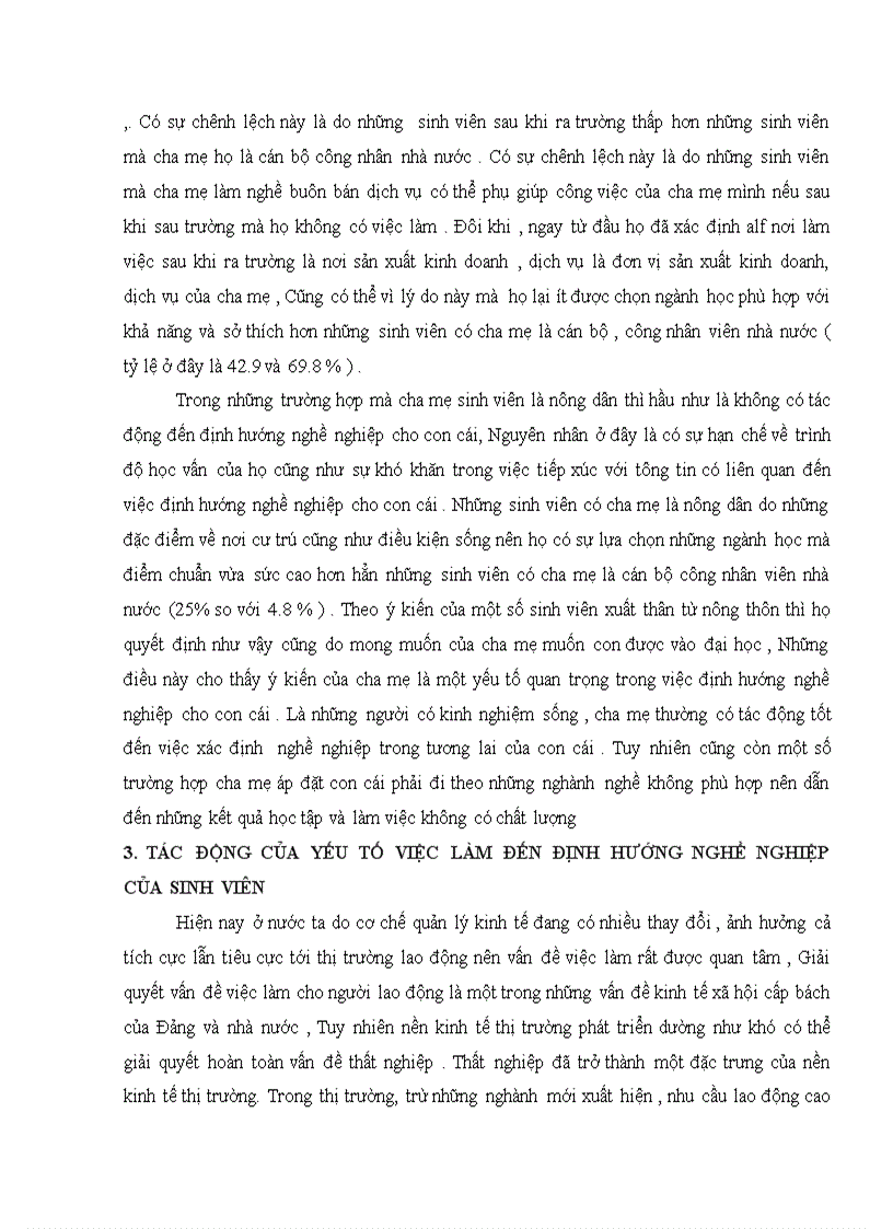 image for page Các yếu tố tác động đến việc định hướng nghề nghiệp cho sinh viên hiện nay nghiên cứu 5 trường ĐH
