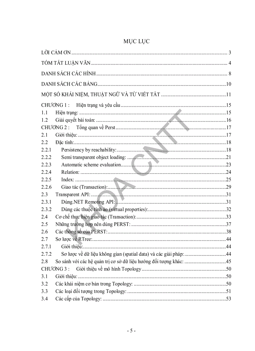 image for page Luận văn Ứng dụng phần mềm mã nguồn mở hệ quản trị CSDL hướng đối tượng