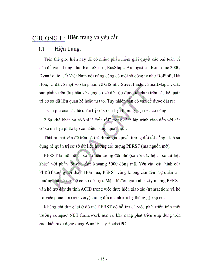 image for page Luận văn Ứng dụng phần mềm mã nguồn mở hệ quản trị CSDL hướng đối tượng