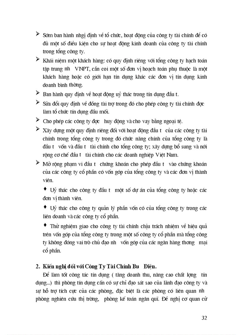 image for page Thực tiễn ký kết và thực hiện hợp đồng tín dụng tại Công Ty Tài Chính Bưu Điện