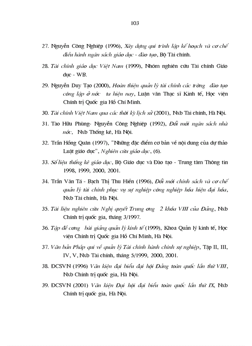 image for page Luận Văn Giáo dục Đổi mới quản lý ngân sách giáo dục hiện nay