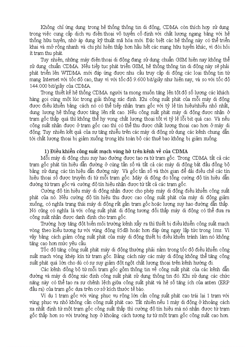 image for page Tiểu luận về CDMA