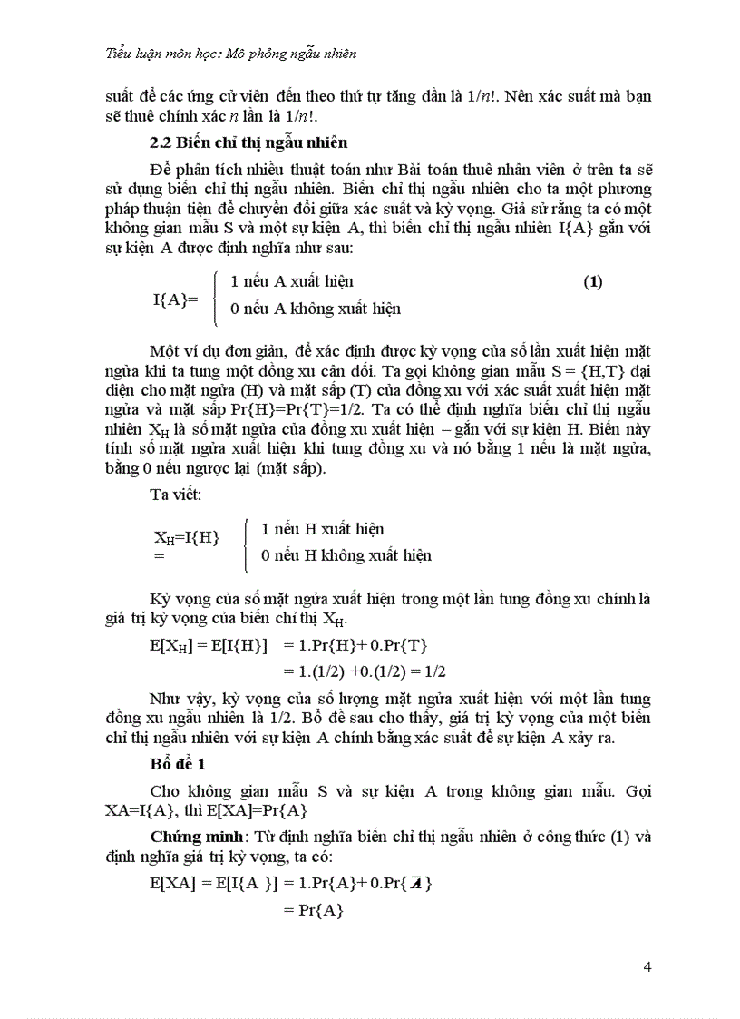 image for page Ứng dụng phương pháp phân tích xác suất các thuật toán ngẫu nhiên trong quá trình phân tích các bài toán