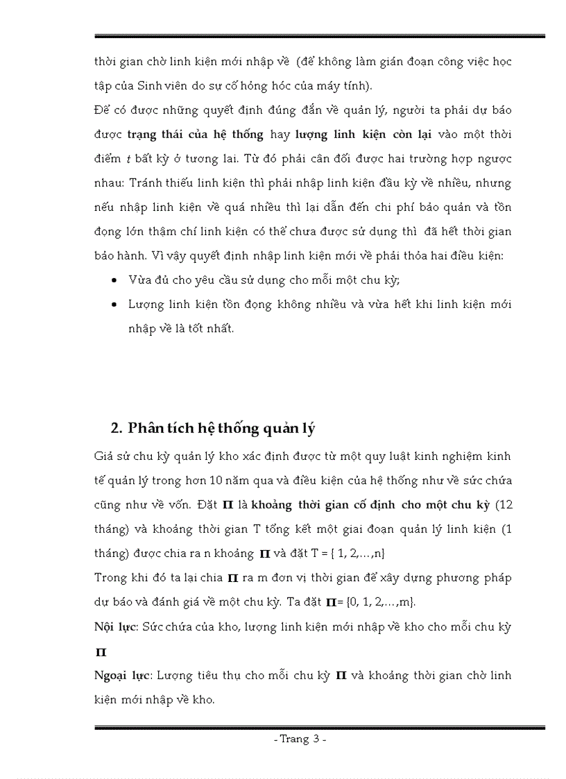 image for page Dự đoán xác xuất hiện hỏng linh kiện và đề xuất phương án quản lý hệ thống máy tính