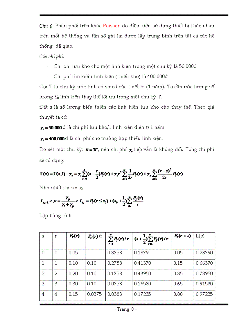 image for page Dự đoán xác xuất hiện hỏng linh kiện và đề xuất phương án quản lý hệ thống máy tính