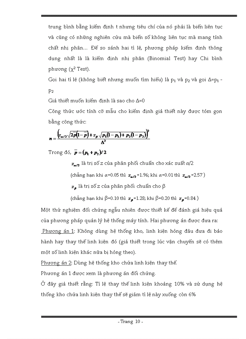 image for page Dự đoán xác xuất hiện hỏng linh kiện và đề xuất phương án quản lý hệ thống máy tính