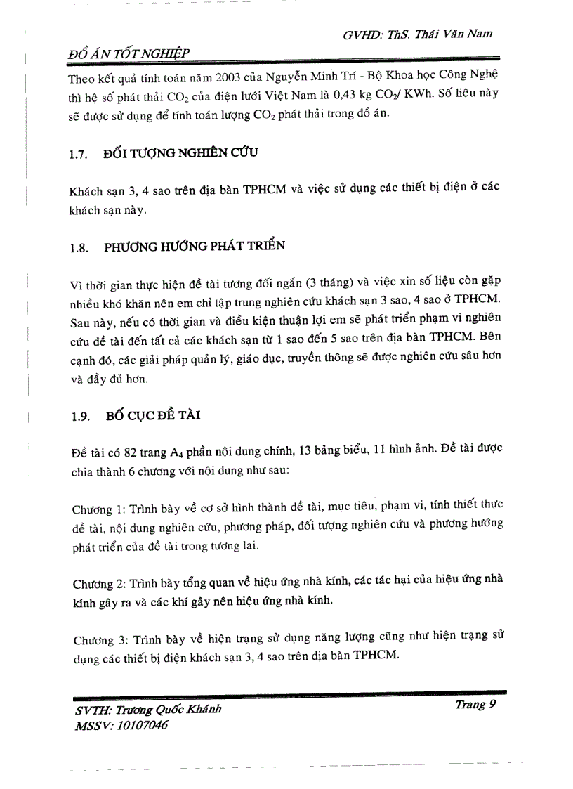 image for page Tính toán đề xuất các biện pháp giảm thiểu nhà kính