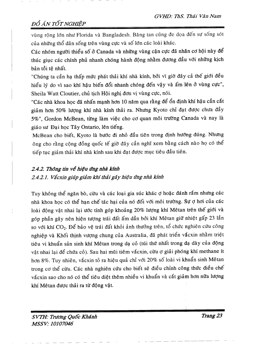 image for page Tính toán đề xuất các biện pháp giảm thiểu nhà kính