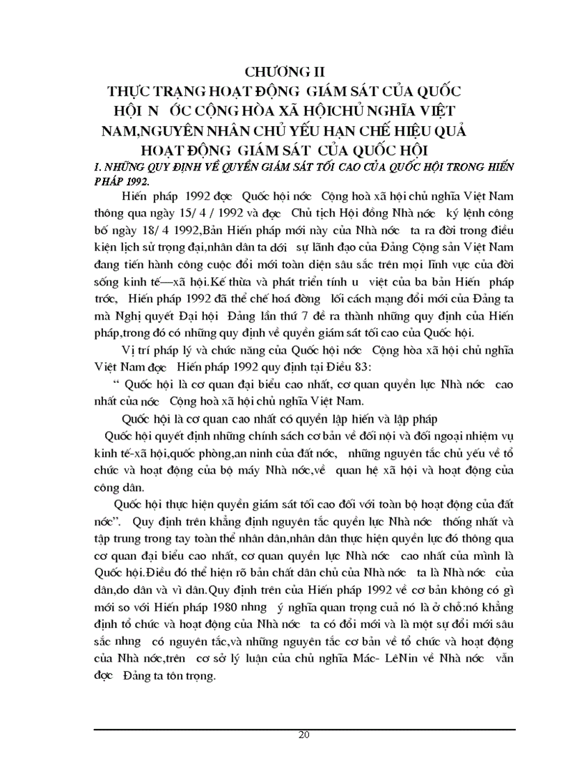 image for page Quyền giám sát tối cao của Quốc hội