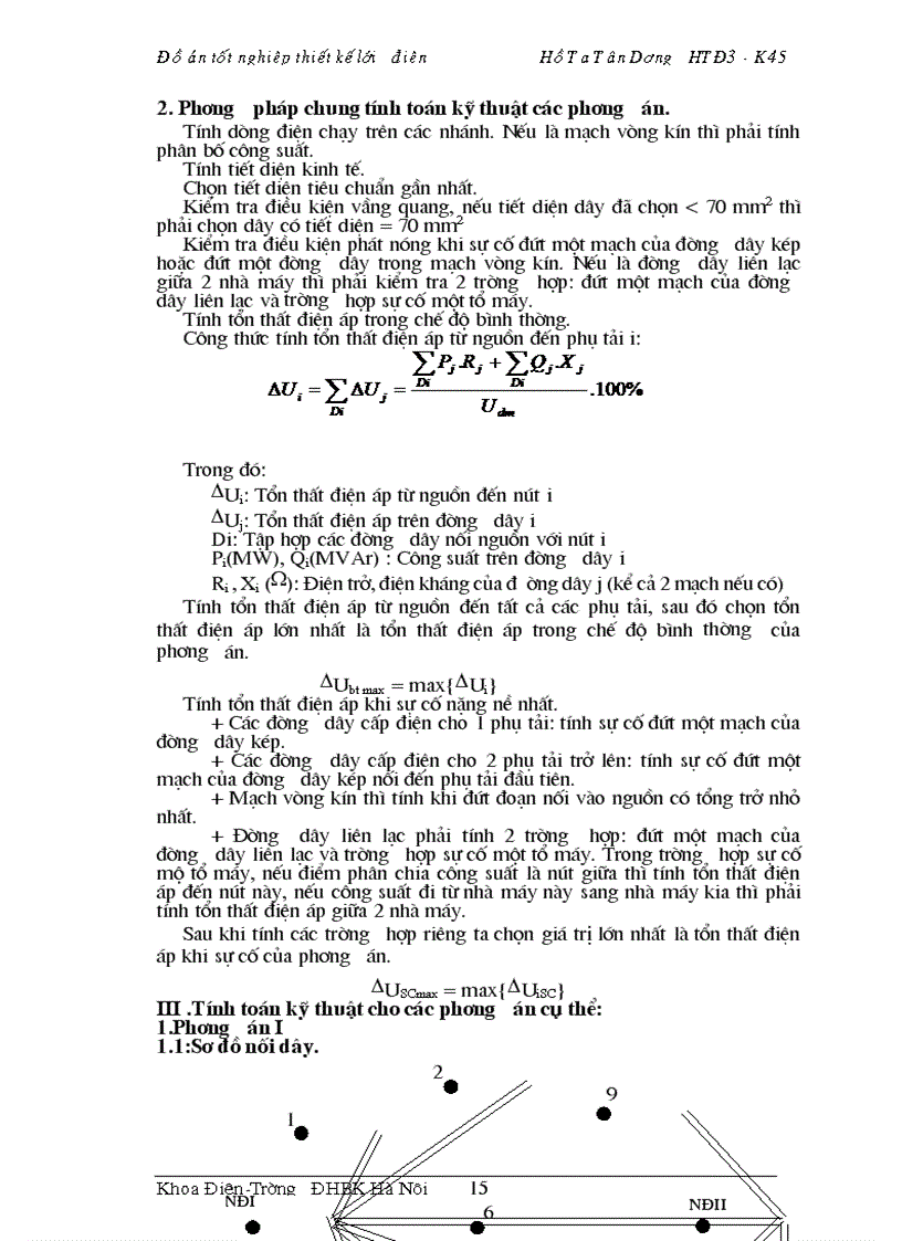 image for page Đồ &#225;n tốt nghiệp thiết kế lưới điện