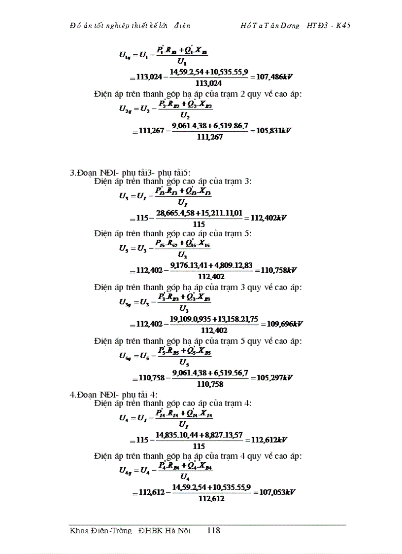 image for page Đồ &#225;n tốt nghiệp thiết kế lưới điện