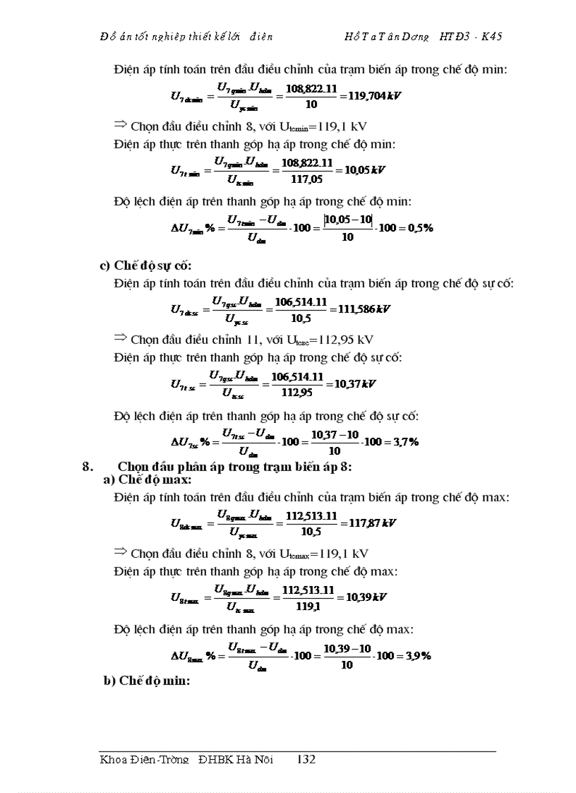 image for page Đồ &#225;n tốt nghiệp thiết kế lưới điện