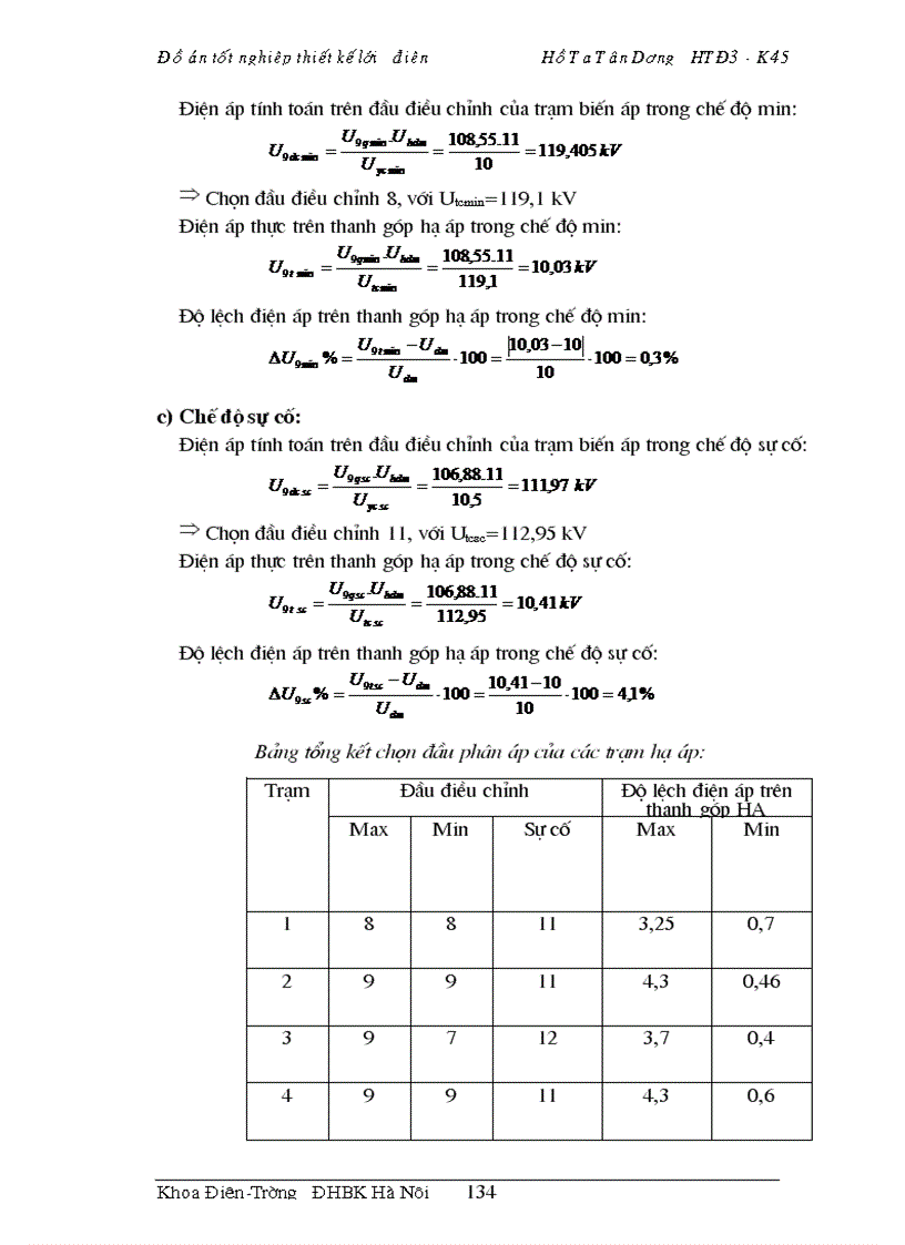 image for page Đồ &#225;n tốt nghiệp thiết kế lưới điện
