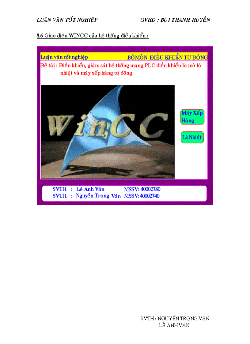 image for page Điều khiển giám sát hệ thống mạng PLC điều khiển lò nhiệt và máy xếp hàng tự động