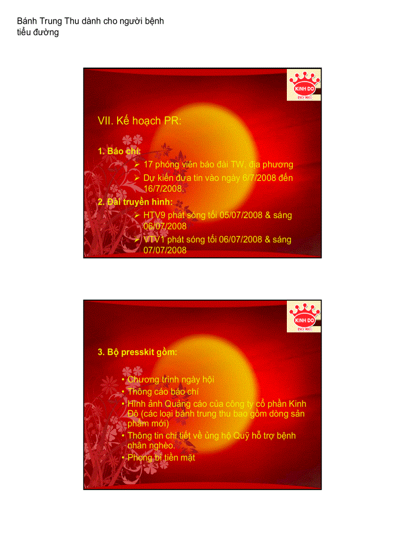 image for page Chiến dịch PR cho sản phẩm Bánh trung thu cho bệnh nhân tiểu đường Kinh Đô