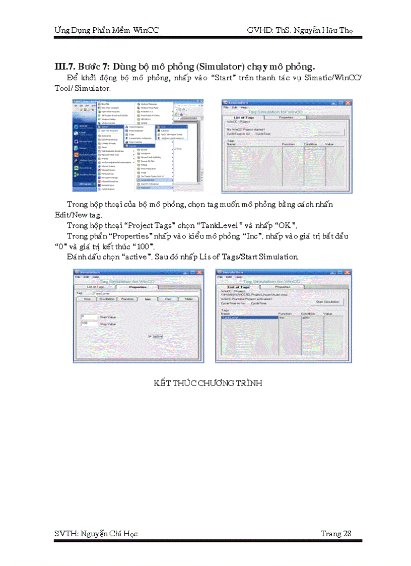 image for page Ứng Dụng Phần Mềm WinCC Điều Khiển Hệ Thống Nước